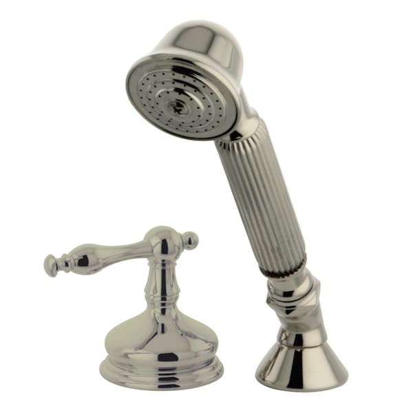 Tub Filler Faucet, Brushed Nickel, Deck